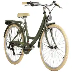 Netto Marken-Discount Dacapo DaCapo Damenfahrrad 26'' Toscana Damen Bike Grün Oregano 6 Gänge RH 41 cm Angebot