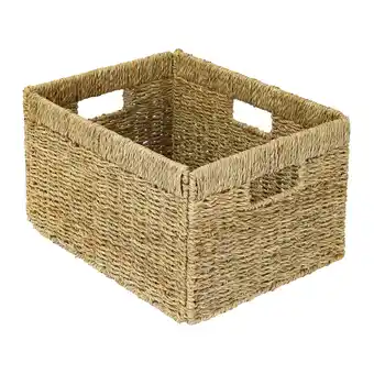 Netto Marken-Discount HMF Aufbewahrungskorb, Korb geflochten aus Seegras passend für Billy, 35 x 25 x 20 cm Angebot
