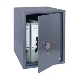 Netto Marken-Discount HMF 49208-11 Tresor mit Doppelbartschloss, Möbeltresor, 36 x 48 x 37 cm, Anthrazit Angebot