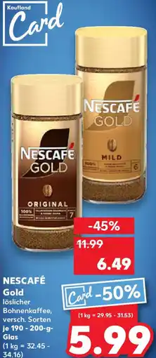 Kaufland NESCAFÉ Gold Angebot