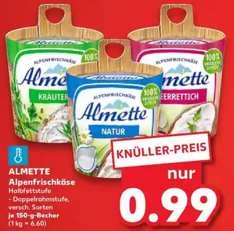Kaufland ALMETTE Alpenfrischkäse Angebot