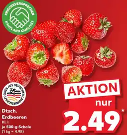 Kaufland Dtsch. Erdbeeren Angebot
