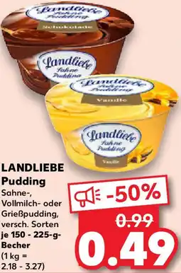 Kaufland LANDLIEBE Pudding Angebot