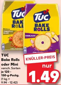 Kaufland TUC Bake Rolls oder Mini Angebot