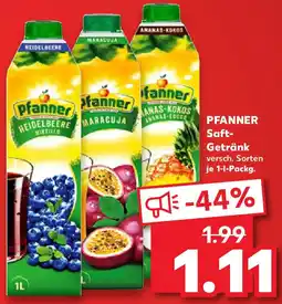Kaufland PFANNER Saft Getränk Angebot