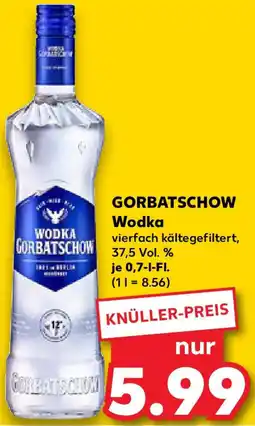 Kaufland GORBATSCHOW Wodka Angebot