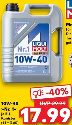 Kaufland LIQUI MOLY Motorenöl Angebot