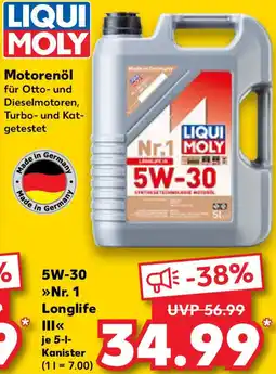 Kaufland LIQUI MOLY Motorenöl Angebot