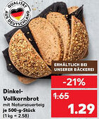 Kaufland Dinkel Vollkornbrot Angebot