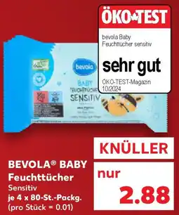 Kaufland BEVOLA BABY Feuchttücher Angebot