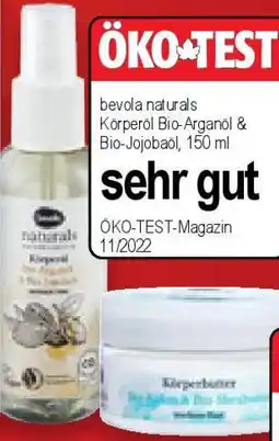 Kaufland BEVOLA NATURALS Körperöl Angebot