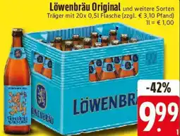 Edeka Löwenbräu Original Angebot