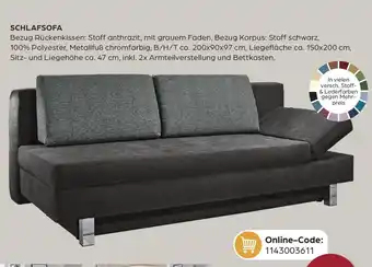 Möbel Buss Schlafsofa Angebot