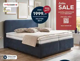 Möbel Buss Comfortmaster polster- bett Angebot