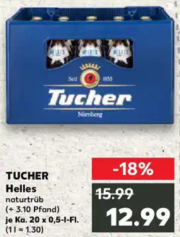 Kaufland TUCHER Helles Angebot