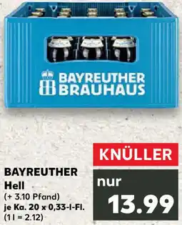 Kaufland BAYREUTHER Hell Angebot