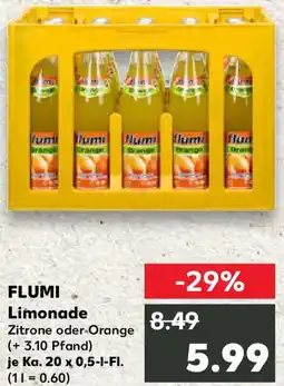Kaufland FLUMI Limonade Angebot