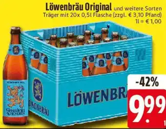 E-Center Löwenbräu Original Angebot