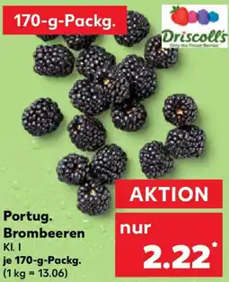 Kaufland Driscoll's Portug. Brombeeren Angebot