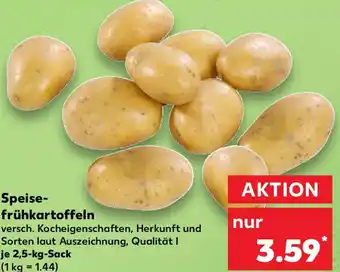Kaufland Speisefrühkartoffeln Angebot