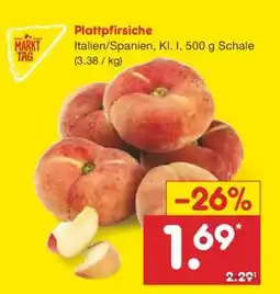 Netto Marken-Discount Plattpfirsiche Angebot