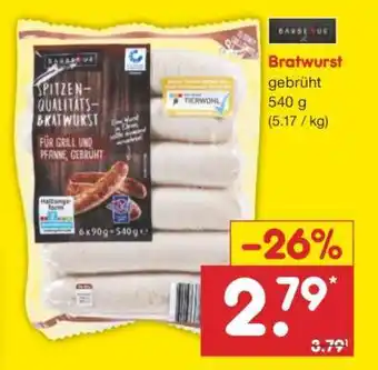 Netto Marken-Discount Bratwurst Angebot