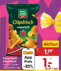 Netto Marken-Discount Funny-frisch Chipsfrisch Ungarisch Angebot
