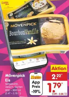 Netto Marken-Discount Mövenpick Eis Angebot