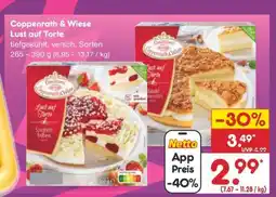 Netto Marken-Discount COPPENRATH & WIESE Lust auf Torte Angebot