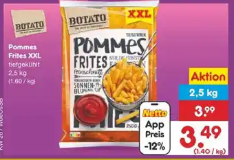Netto Marken-Discount Pommes Frites XXL Angebot