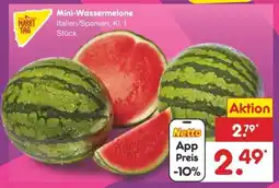 Netto Marken-Discount Mini- Wassermelone Angebot