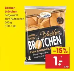 Netto Marken-Discount Bäckerbrötchen Angebot
