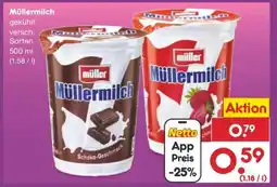 Netto Marken-Discount Müllermilch Angebot