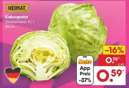 Netto Marken-Discount Eisbergsalat Angebot