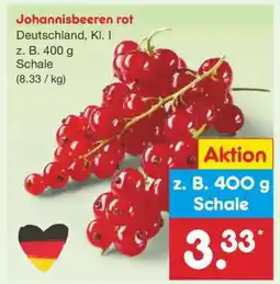 Netto Marken-Discount Johannisbeeren rot Angebot