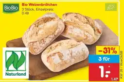 Netto Marken-Discount Bio Weizenbrötchen Angebot