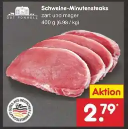 Netto Marken-Discount Schweine-Minutensteaks Angebot