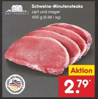 Netto Marken-Discount Schweine-Minutensteaks Angebot