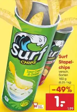 Netto Marken-Discount Surf Stapelchips Angebot