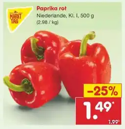 Netto Marken-Discount Paprika rot Angebot