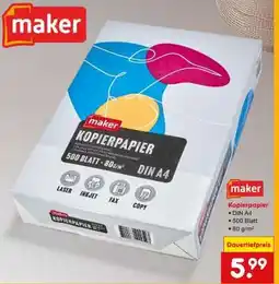 Netto Marken-Discount Kopierpapier Angebot