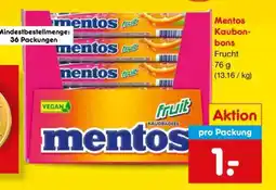 Netto Marken-Discount mentos Kaubonbons Angebot