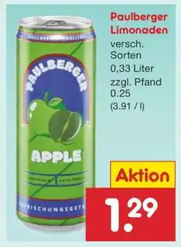 Netto Marken-Discount Paulberger Limonaden Angebot