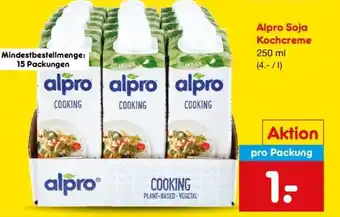 Netto Marken-Discount Alpro Soja Kochcreme Angebot