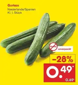 Netto Marken-Discount Gurken Angebot