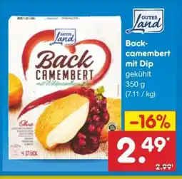 Netto Marken-Discount Back-camembert mit Dip Angebot
