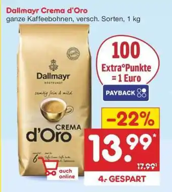 Netto Marken-Discount Dallmayr Crema d’Oro Angebot