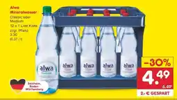 Netto Marken-Discount Alwa Mineralwasser Angebot