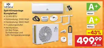 Netto Marken-Discount Split Klimaanlage Komplettset Angebot