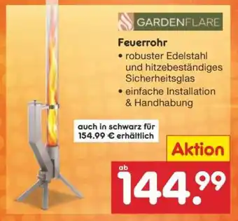 Netto Marken-Discount Feuerrohr Angebot
